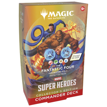 Magic the Gathering: Marvel Super Heroes Commander Deck Collector's Edition - Fantastic Four (MAX 1st/kund)