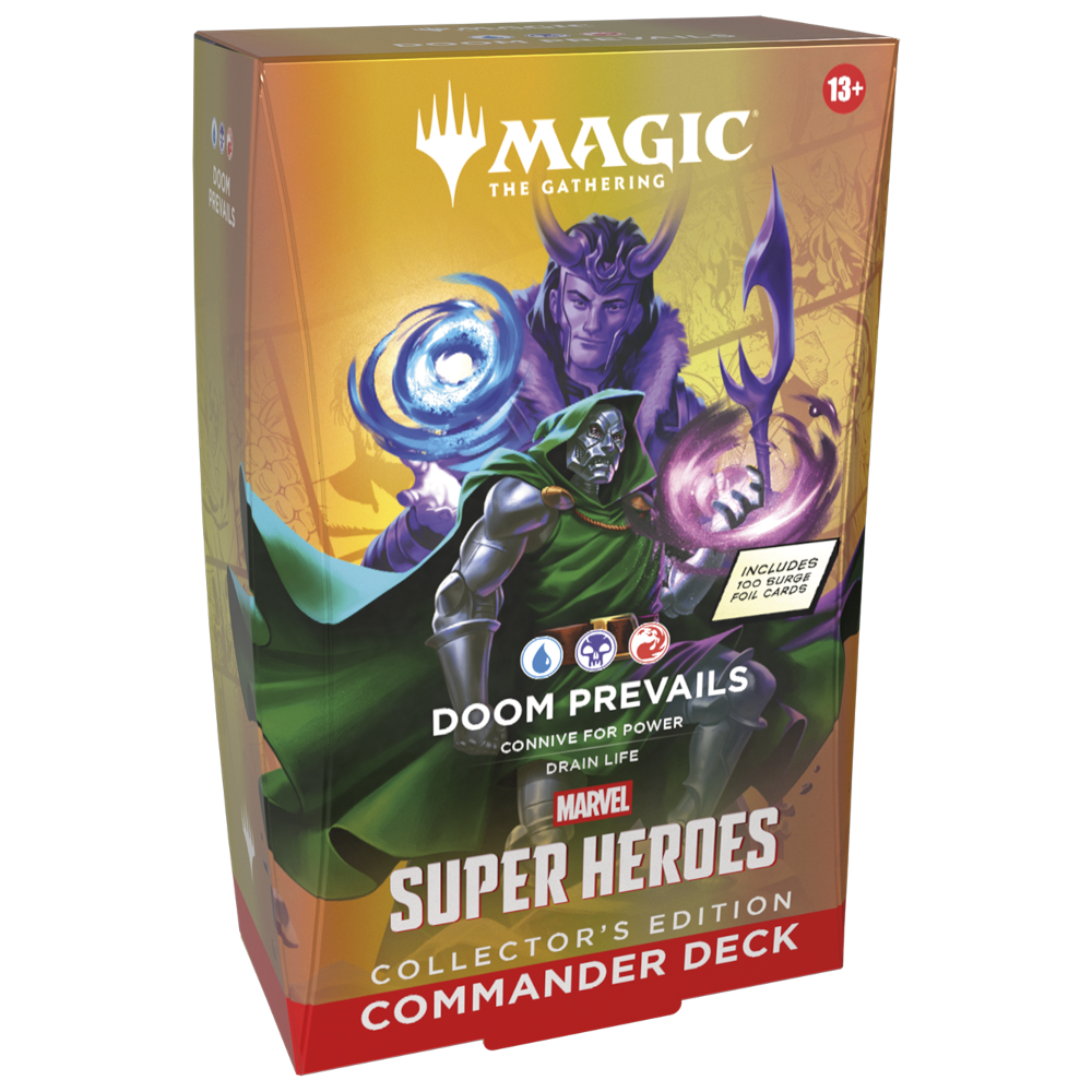 Magic the Gathering: Marvel Super Heroes Commander Deck Collector's Edition - Doom Prevails (MAX 1st/kund)
