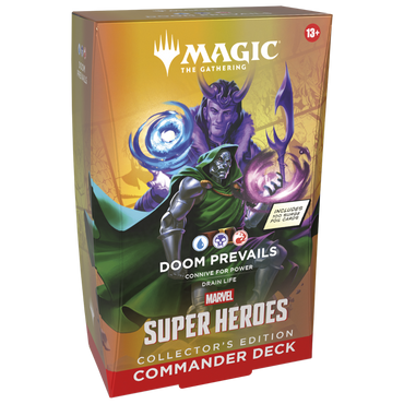 Magic the Gathering: Marvel Super Heroes Commander Deck Collector's Edition - Doom Prevails (MAX 1st/kund)