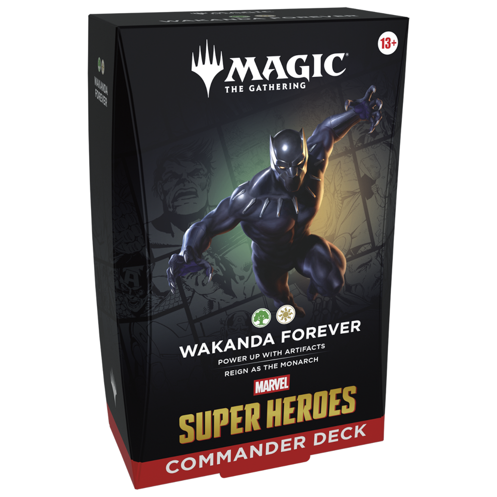 Magic the Gathering: Marvel Super Heroes Commander Deck - Wakanda Forever