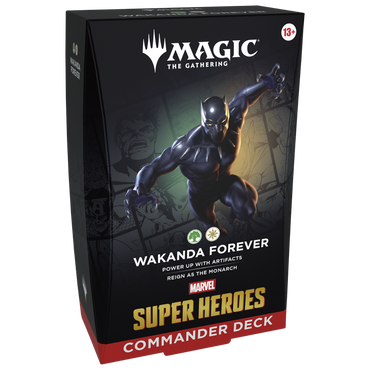 Magic the Gathering: Marvel Super Heroes Commander Deck - Wakanda Forever
