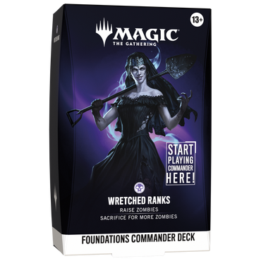 Magic the Gathering: Foundations Commander Decks - Wretched Ranks