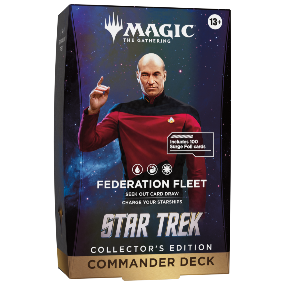 Magic the Gathering: Star Trek Commander Deck Collector's Edition - Federation Fleet