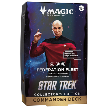 Magic the Gathering: Star Trek Commander Deck Collector's Edition - Federation Fleet