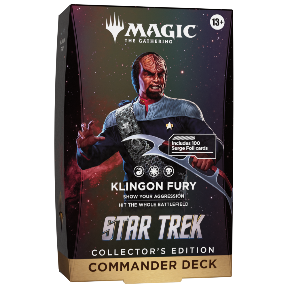 Magic the Gathering: Star Trek Commander Deck Collector's Edition - Klingon Fury