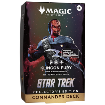 Magic the Gathering: Star Trek Commander Deck Collector's Edition - Klingon Fury