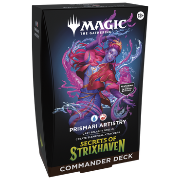 Magic the Gathering: Secrets of Strixhaven Commander Decks - Prismari Artistry