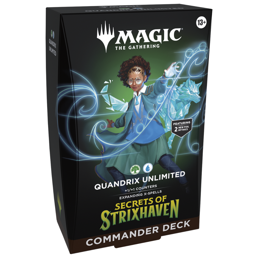Magic the Gathering: Secrets of Strixhaven Commander Decks - Quandrix Unlimited