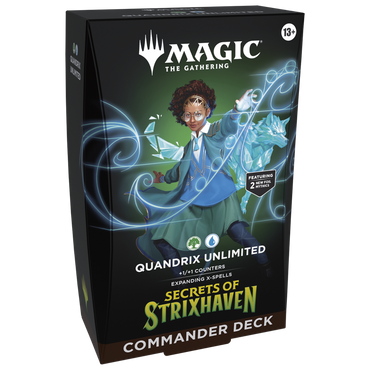Magic the Gathering: Secrets of Strixhaven Commander Decks - Quandrix Unlimited