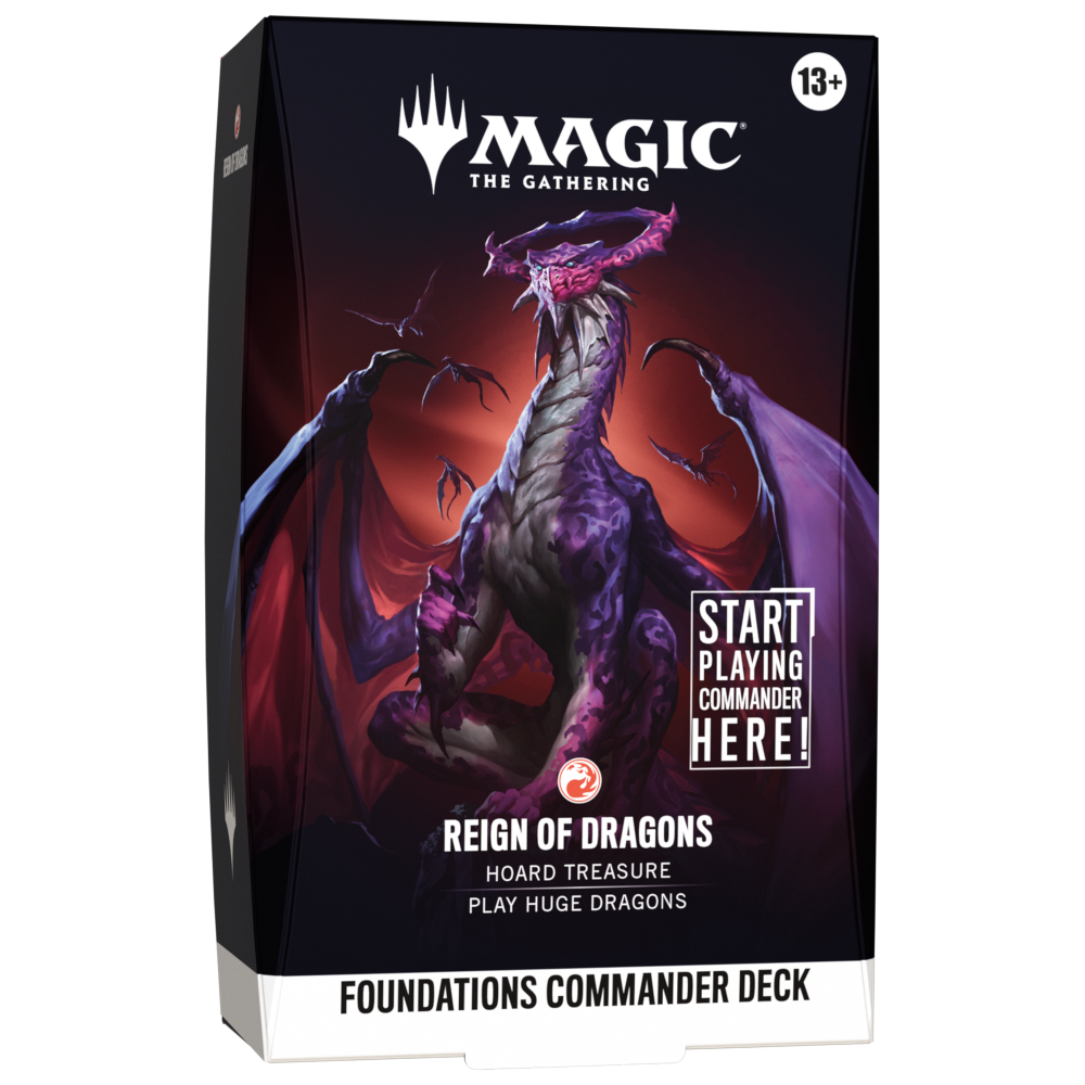 Magic the Gathering: Foundations Commander Decks - Reign of Dragons
