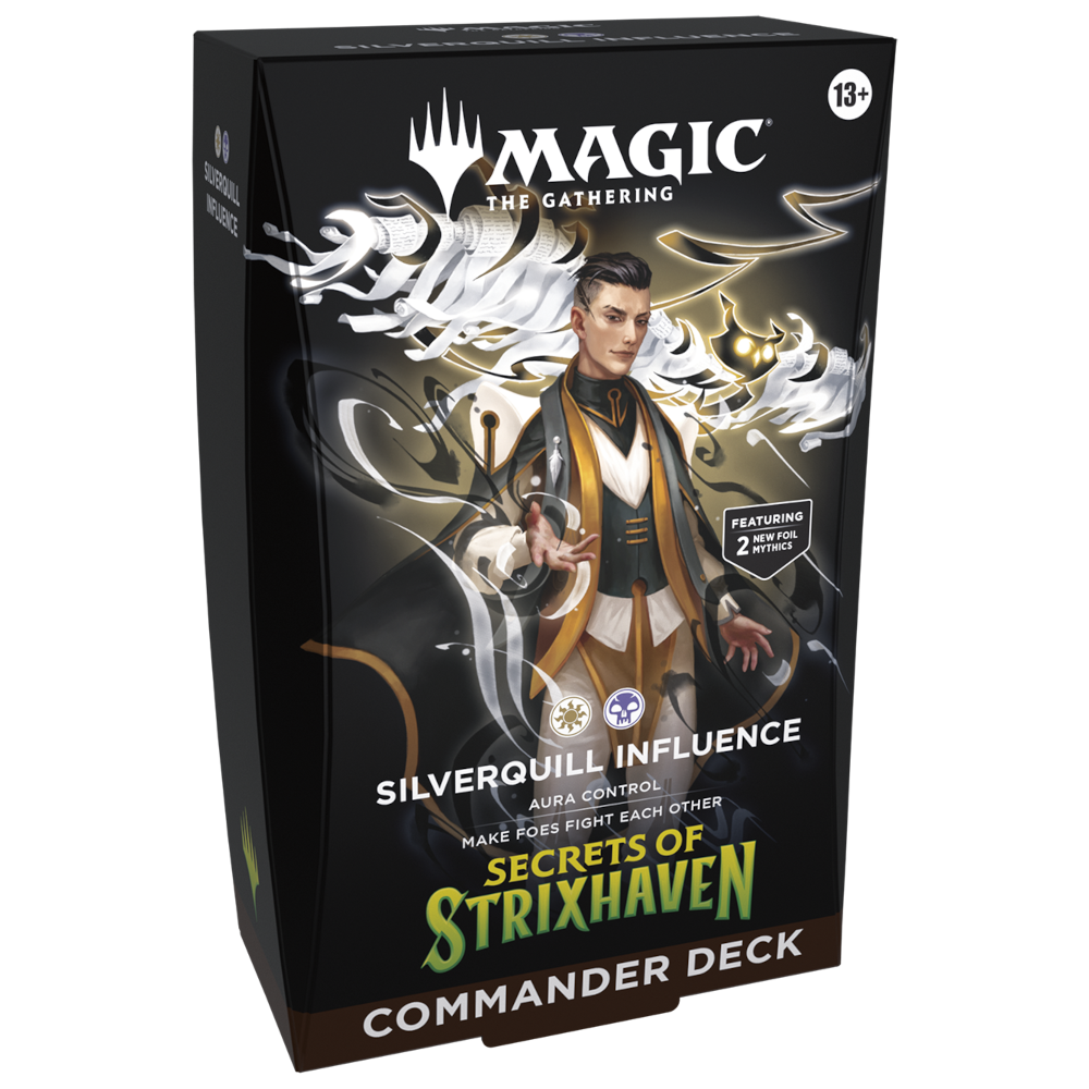 Magic the Gathering: Secrets of Strixhaven Commander Decks - Silverquill Influence