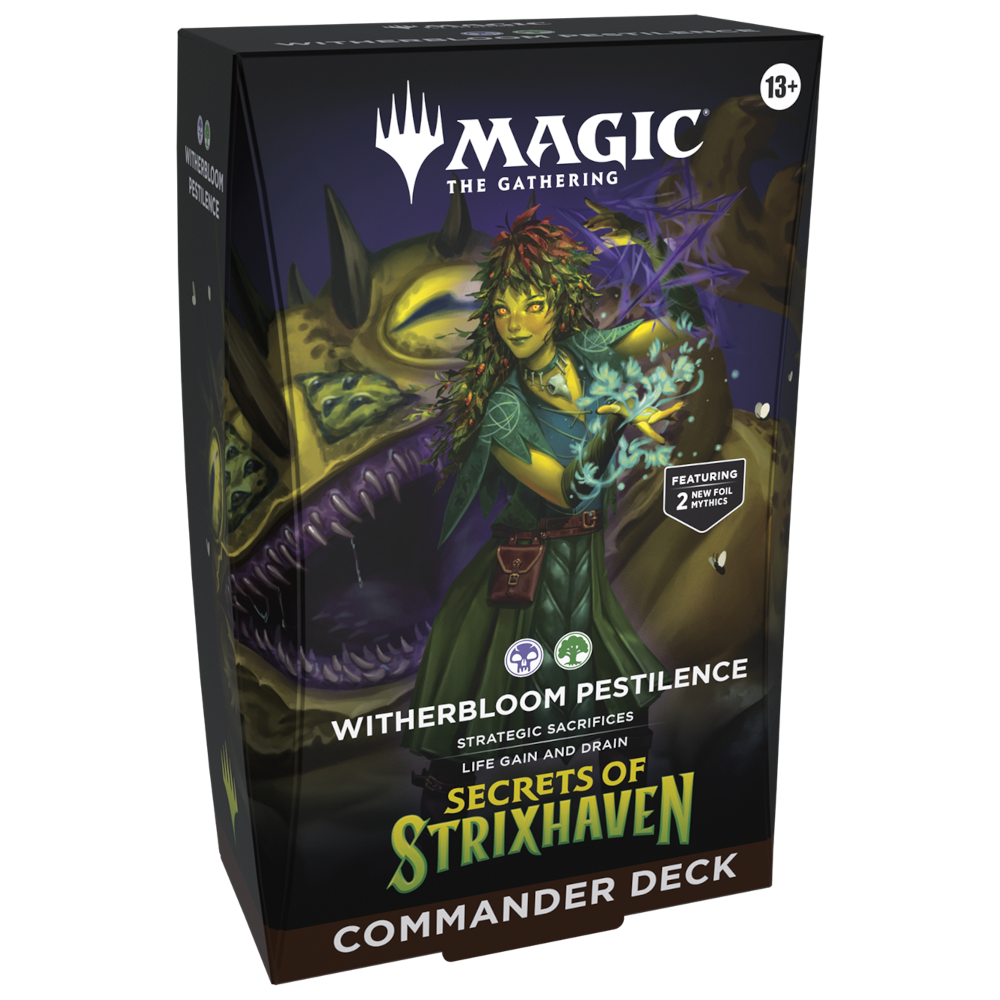 Magic the Gathering: Secrets of Strixhaven Commander Decks - Witherbloom Pestilence