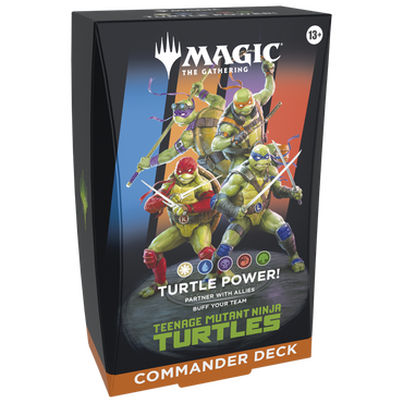 Magic the Gathering: Teenage Mutant Ninja Turtles Commander Deck - Turtle Power