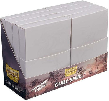 Dragon Shield - Cube Shell Ashen White