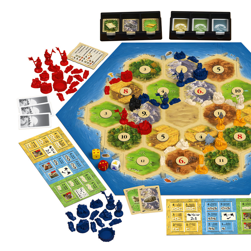 Catan: Städer och Ridare Expansion (FI-SE)
