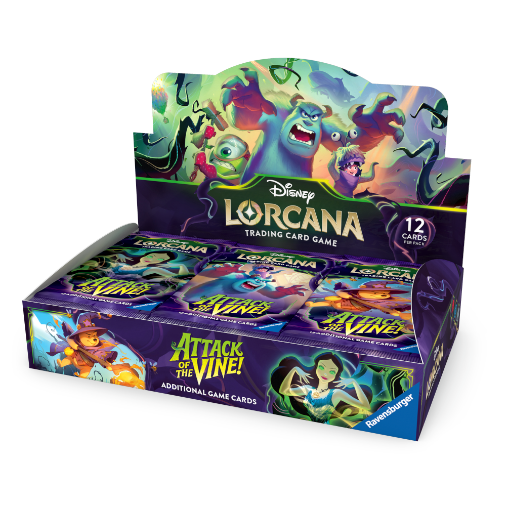 Disney Lorcana TCG: Attack of the Vine Booster box (Max 1st per kund)