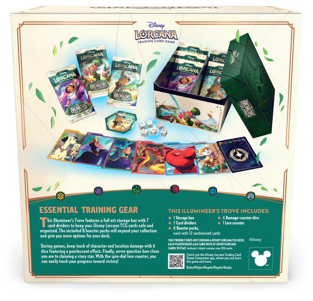 Disney Lorcana TCG: Archazia’s Island llumineer's Trove