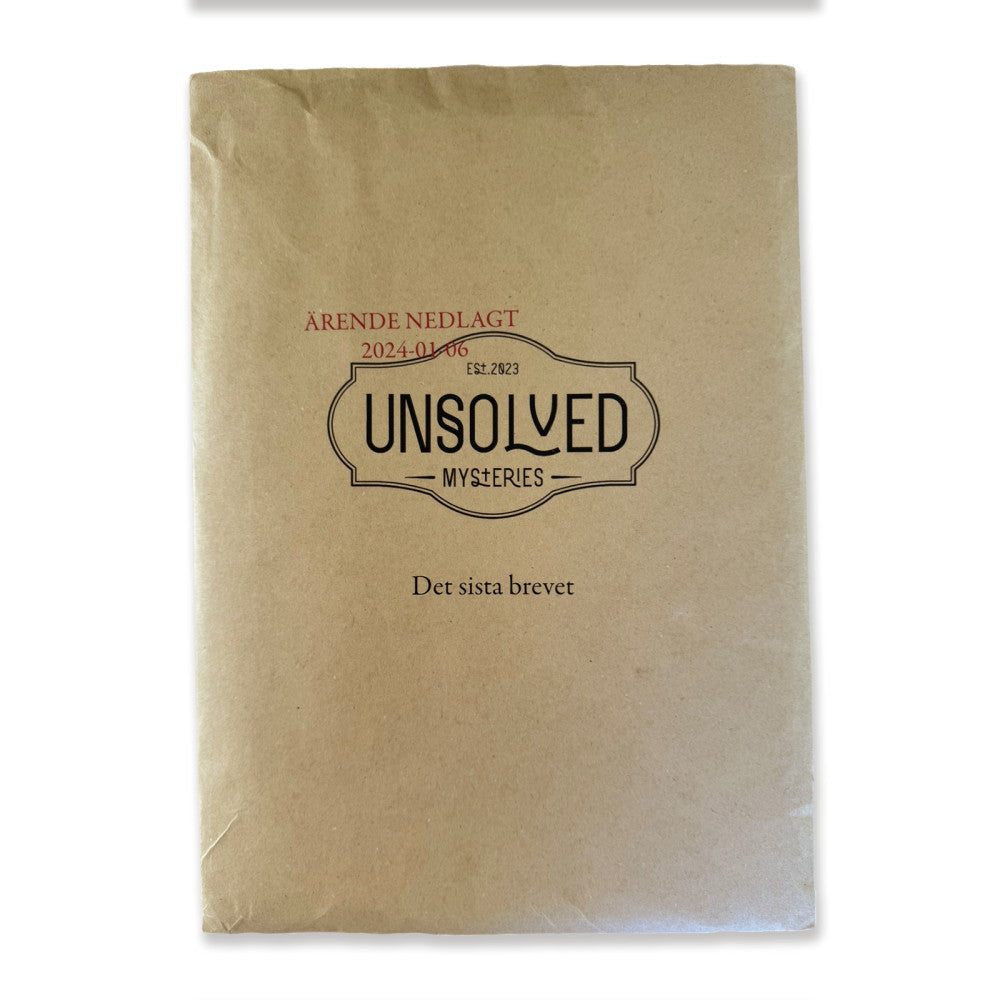 Unsolved Mysteries - Det sista brevet