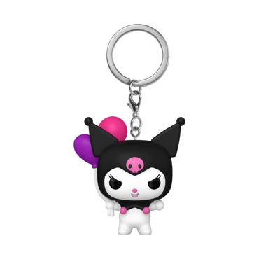 Hello Kitty POP! Keychain 4 cm - Kuromi (Balloon)