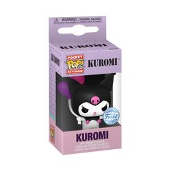 Hello Kitty POP! Keychain 4 cm - Kuromi (Balloon)