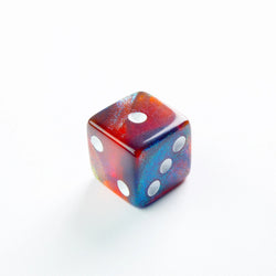Gamegenic D6 Dice Set 16mm Galaxy Series - Mars (Set of 12)