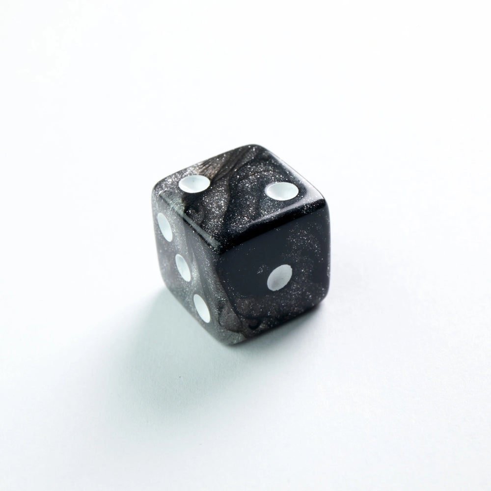 Gamegenic D6 Dice Set 16mm Galaxy Series - Moon (Set of 12)