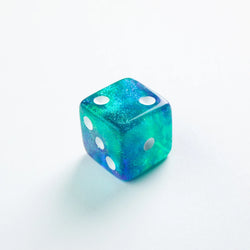 Gamegenic D6 Dice Set 16mm Galaxy Series - Neptune (Set of 12)