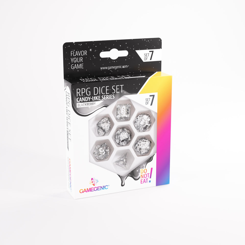 Gamegenic RPG Dice Set Candy-Like Series - Blackberry (Set of 7)