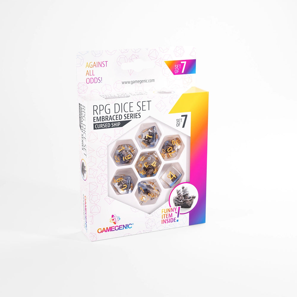 Gamegenic RPG Dice Set Embraced Series - Cursed Ship (Set of 7)