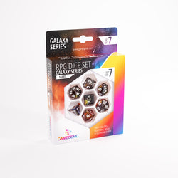Gamegenic RPG Dice Set Galaxy Series - Mars (Set of 7)