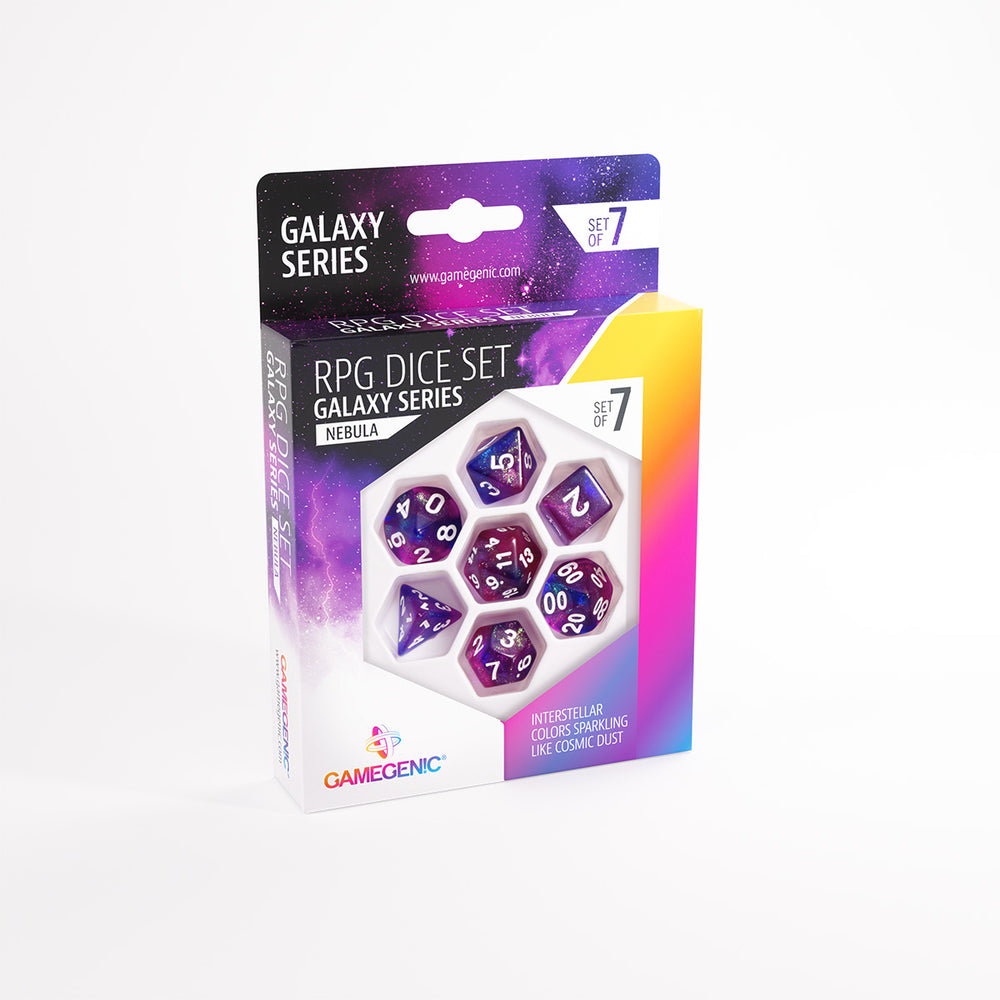 Gamegenic RPG Dice Set Galaxy Series - Nebula (Set of 7)