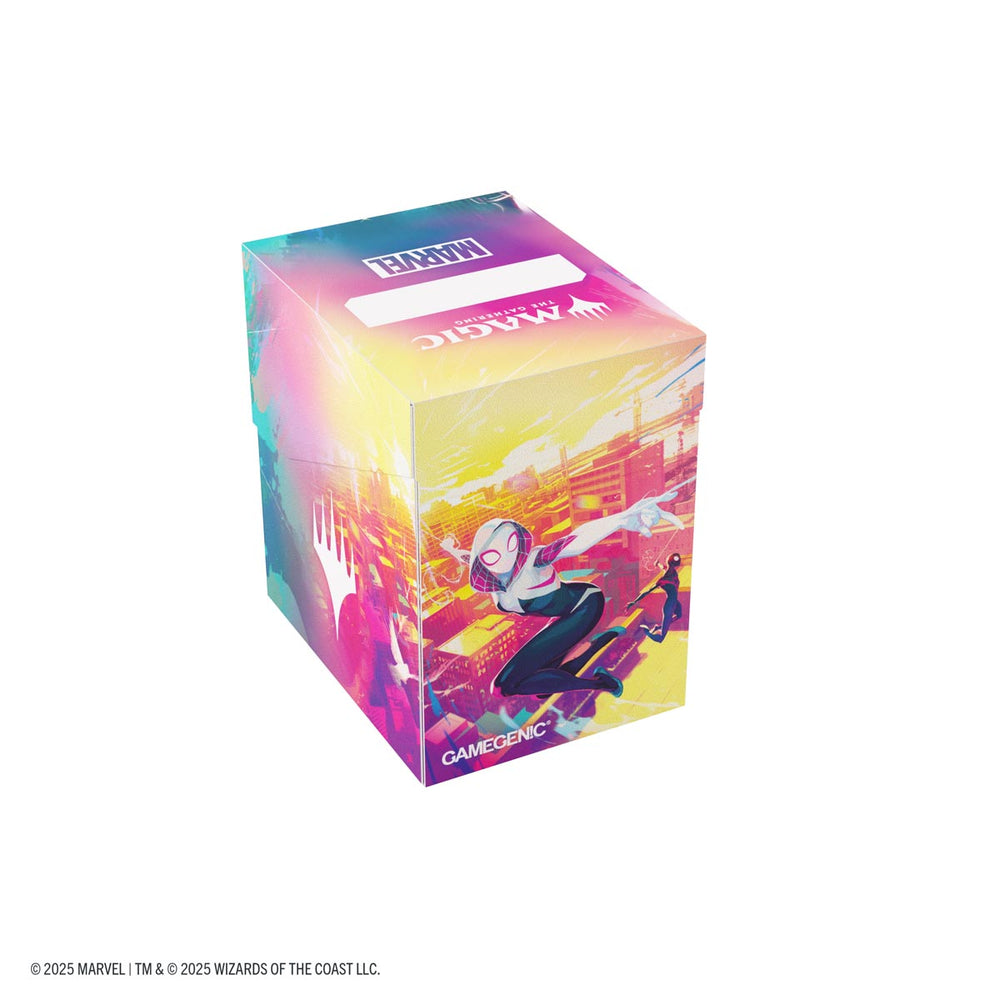 Gamegenic - Magic: The Gathering Marvel's Spider-Man Soft Crate 80+ Spider-Man/Spider-Gwen