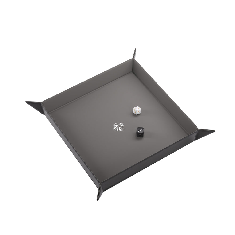 Gamegenic Magnetic Dice Tray Square Black/Grey