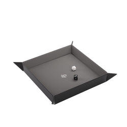 Gamegenic Magnetic Dice Tray Square Black/Grey
