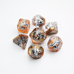 Gamegenic RPG Dice Set Embraced Series - Death Valley (Set of 7)