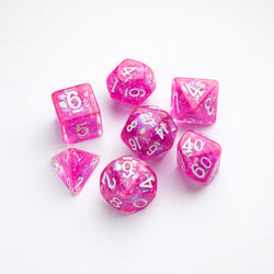Gamegenic RPG Dice Set Candy-Like Series - Rasberry (Set of 7)