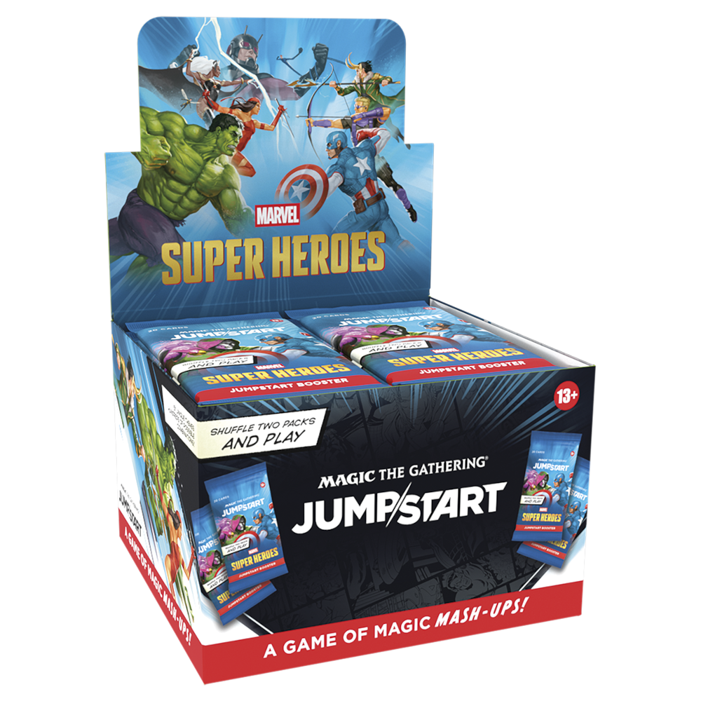 Magic the Gathering: Marvel Super Heroes Jumpstart Booster Box