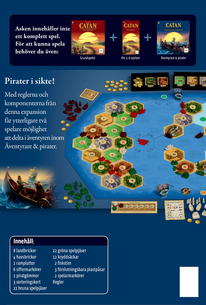 Catan: Pirates & Explorers 5-6 Expansion (SE)