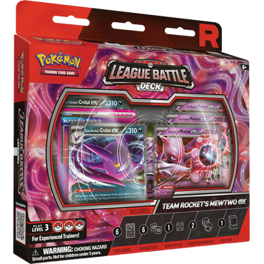 Pokémon: Team Rocket’s Mewtwo ex League Battle Deck