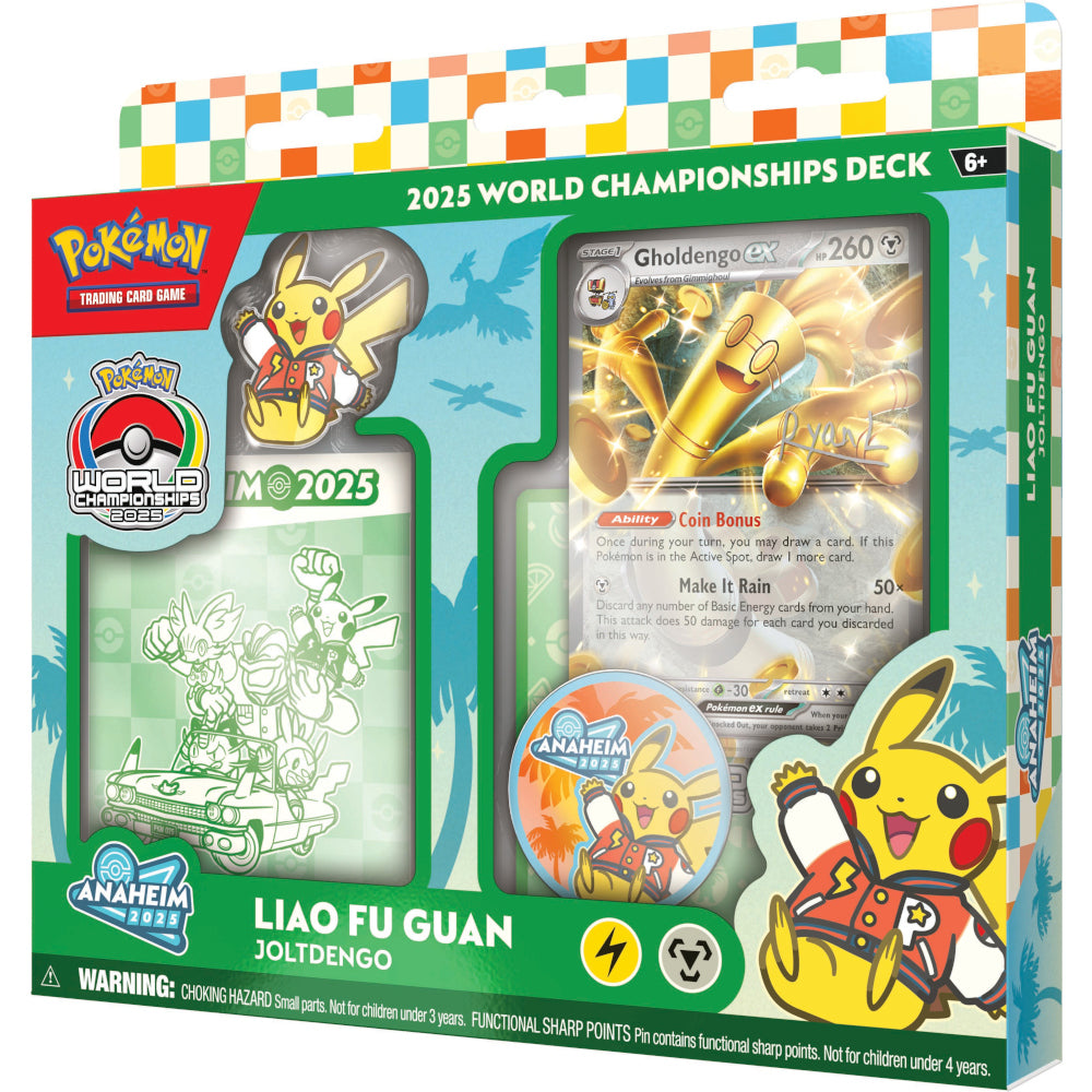 Pokémon: 2025 World Championships Deck - Liao Fu Guan (Joltdengo)