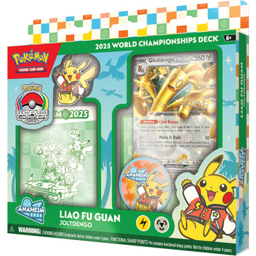 Pokémon: 2025 World Championships Deck - Liao Fu Guan (Joltdengo)