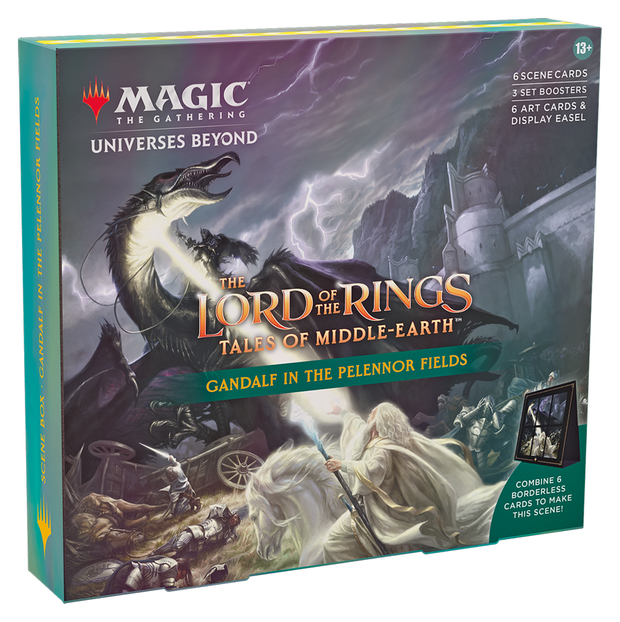 Magic the Gathering: The Lord of the Rings: Tales of Middle-earth Gandalf in the Pelennor Fields Scene Box