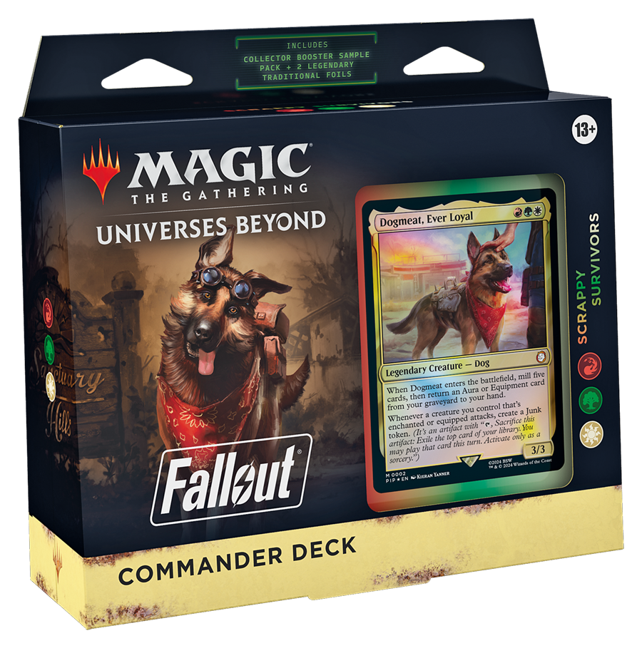 Magic the Gathering: Fallout Commander Deck - Scrappy Survivors