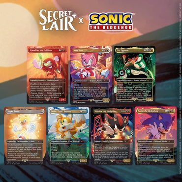 Secret Lair x Sonic: Friends & Foes Non-foil
