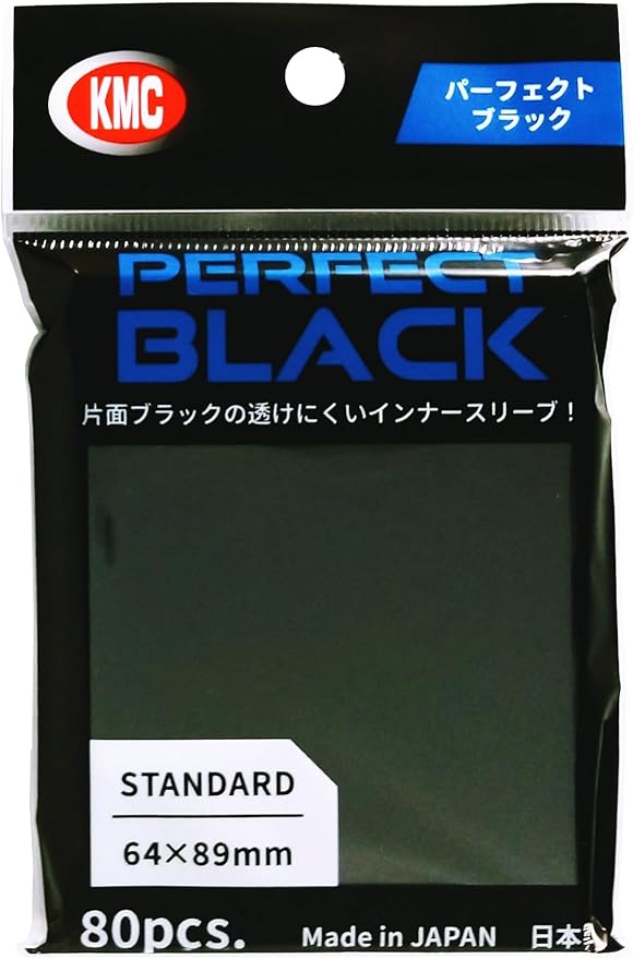 KMC Standard Size - Perfect Fit Black 80pc