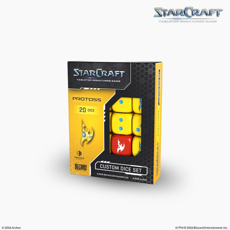 StarCraft The Miniatures Game: Protoss Dice Set