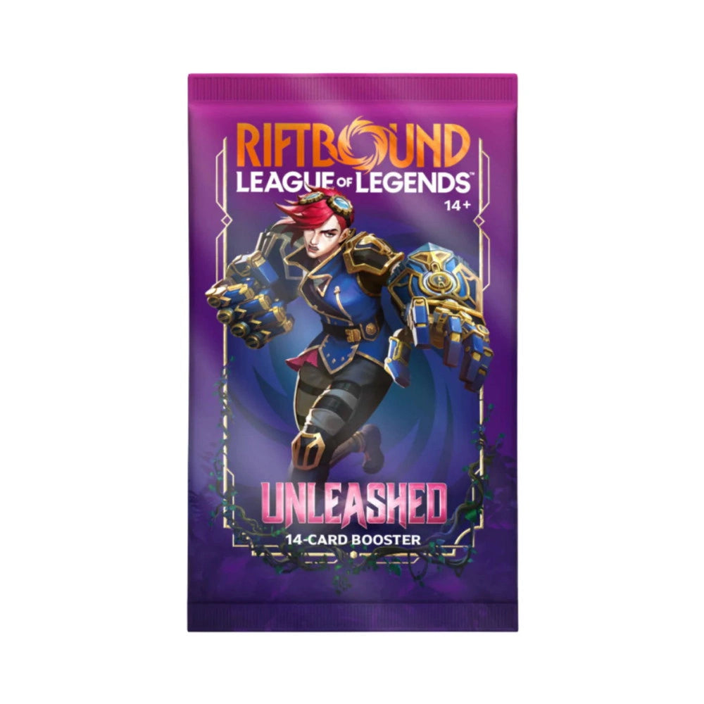 Riftbound: League of Legends TCG - Unleashed Booster (MAX 4st per kund)