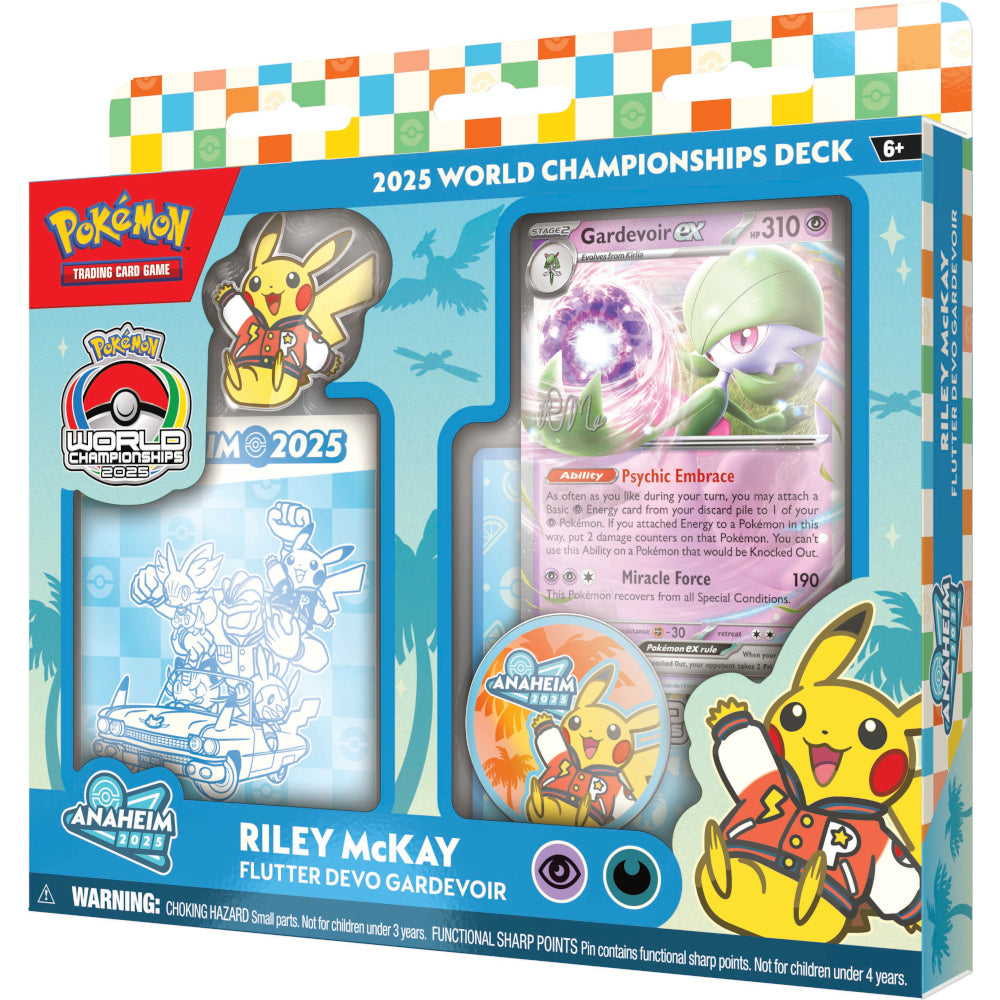 Pokémon: 2025 World Championships Deck - Riley McKay (Flutter Devo Gardevoir)