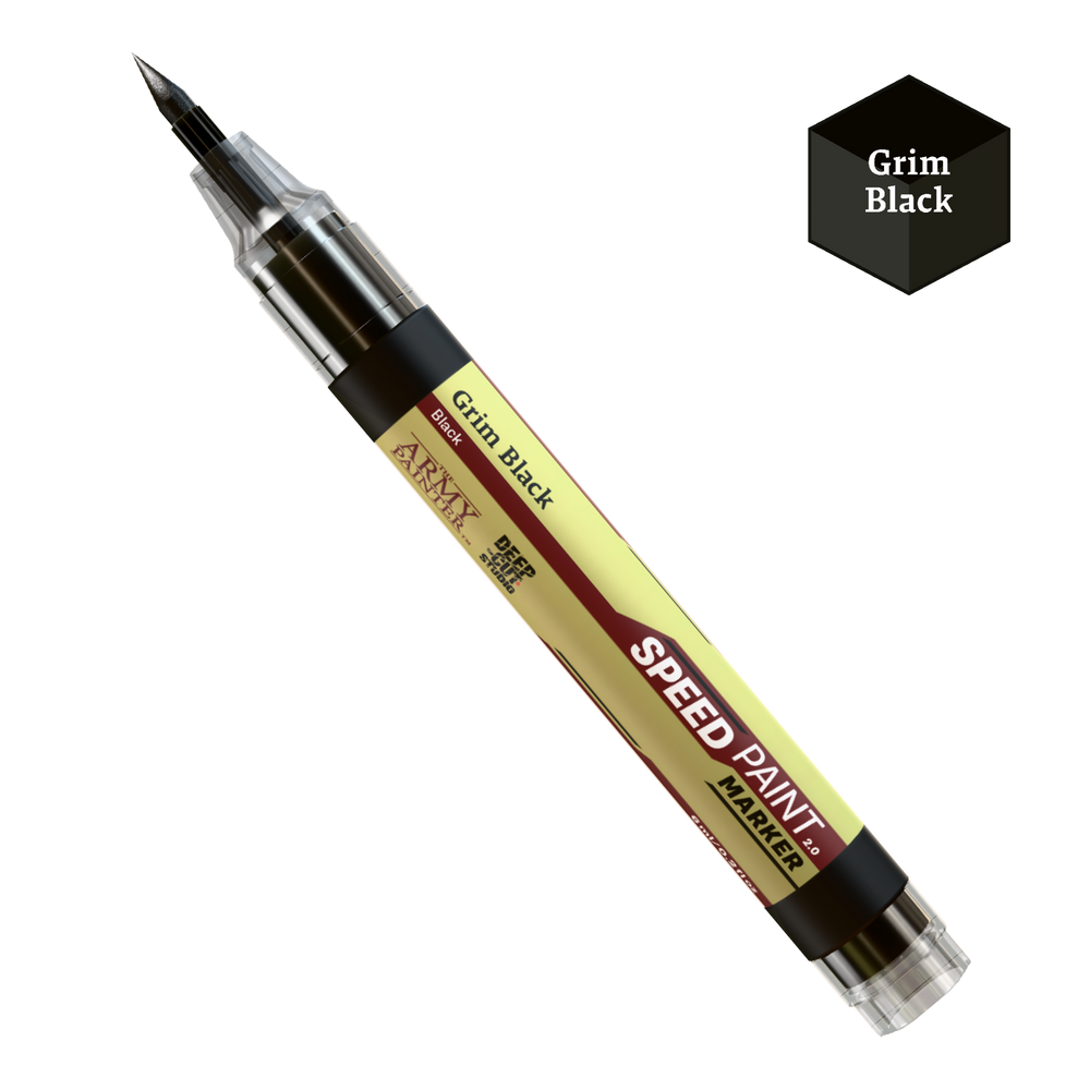 Army Painter - Speedpaint Marker - Grim Black