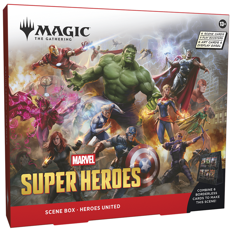 Magic the Gathering: Marvel Super Heroes Scene Boxes - Heroes United